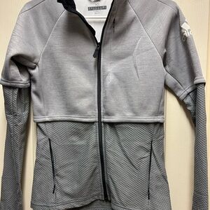 Adidas Women's Light Gray Ski Jacket